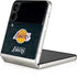 NBA Los Angeles Lakers Black Primary Logo Galaxy Z Flip4 5G Skin